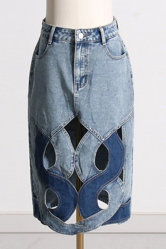 Style Denim Skirt