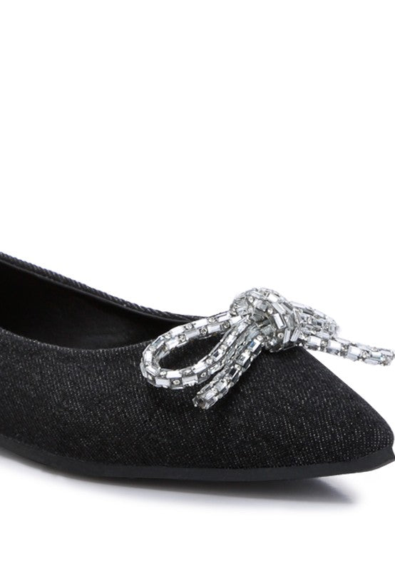 Bow Detail Ballet Flats