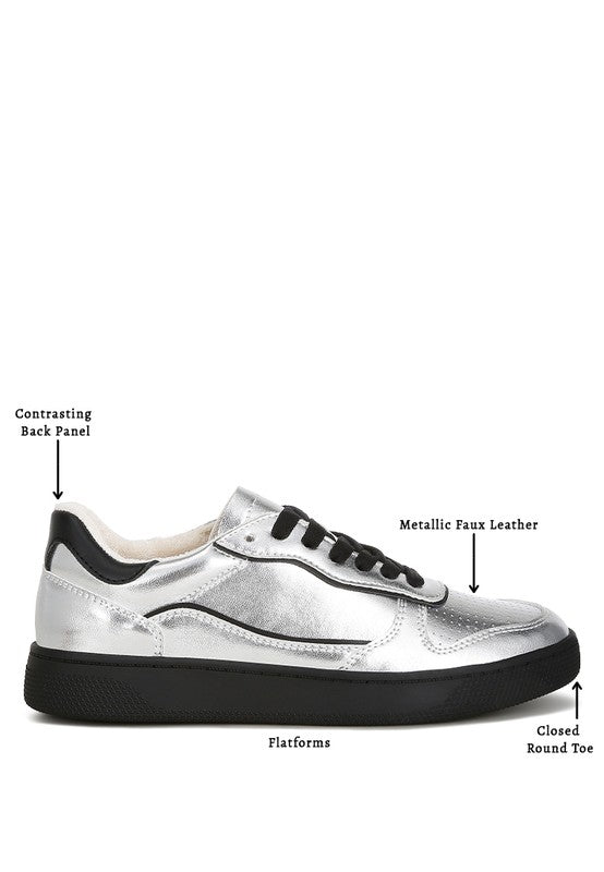 Metallic Everyday Sneakers