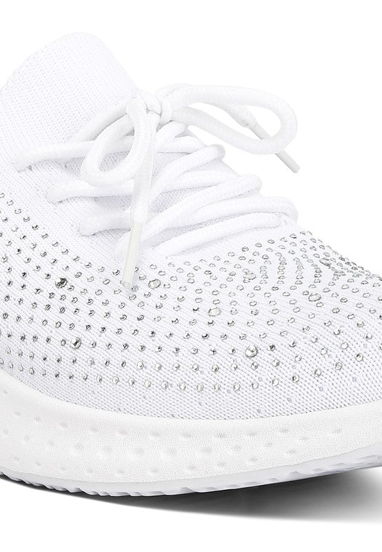 Stud Embellished Sneakers