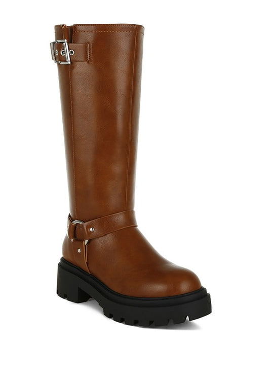 Harnes Detail Long Boots