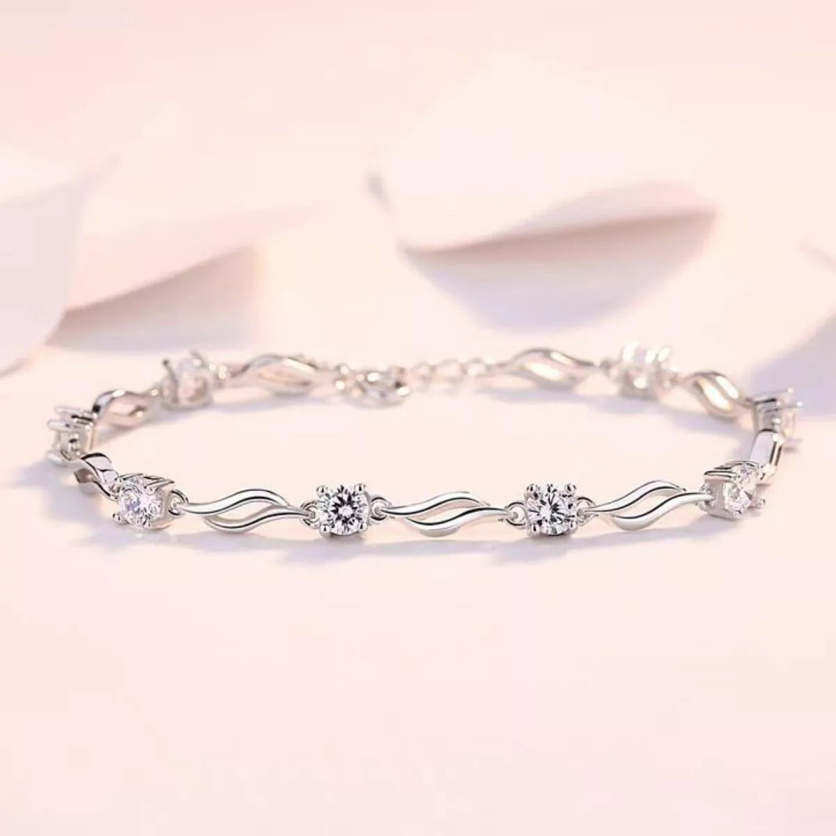 Sterling Silver Bracelet in Silver - women's bracelet