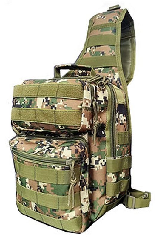 Military Canvas Sling Backpack