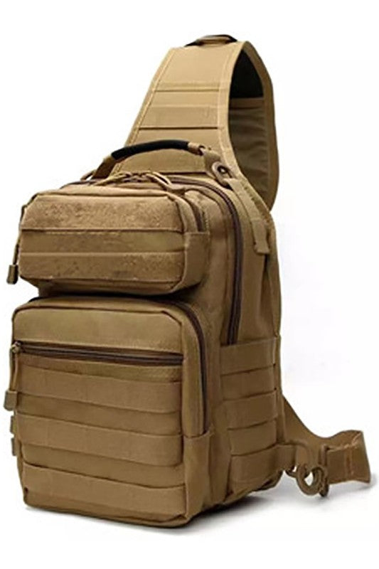 Military Canvas Sling Backpack