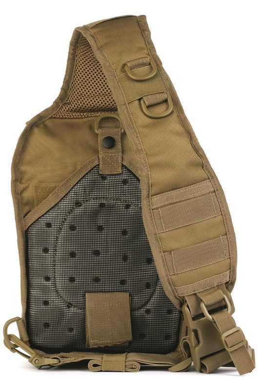 Military Canvas Sling Backpack