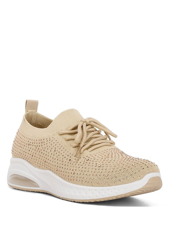 Stud Embellished Sneakers