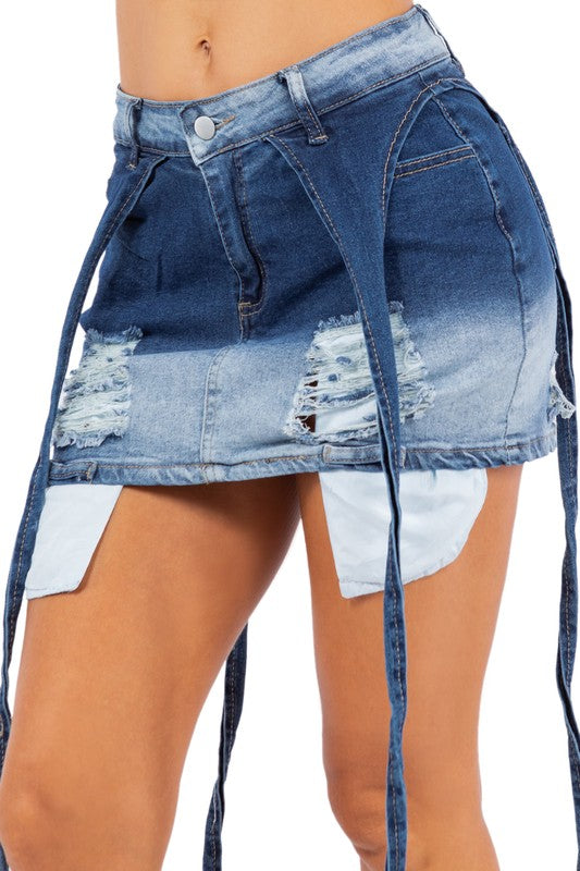 Fashion Denim Skirt