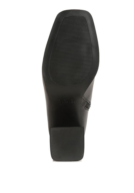 Block Heel Chelsea Boots