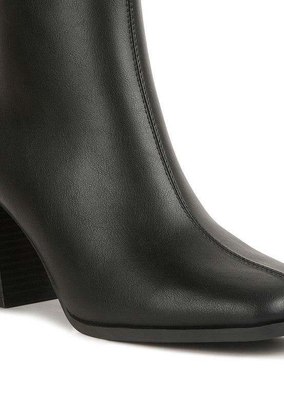 Block Heel Chelsea Boots