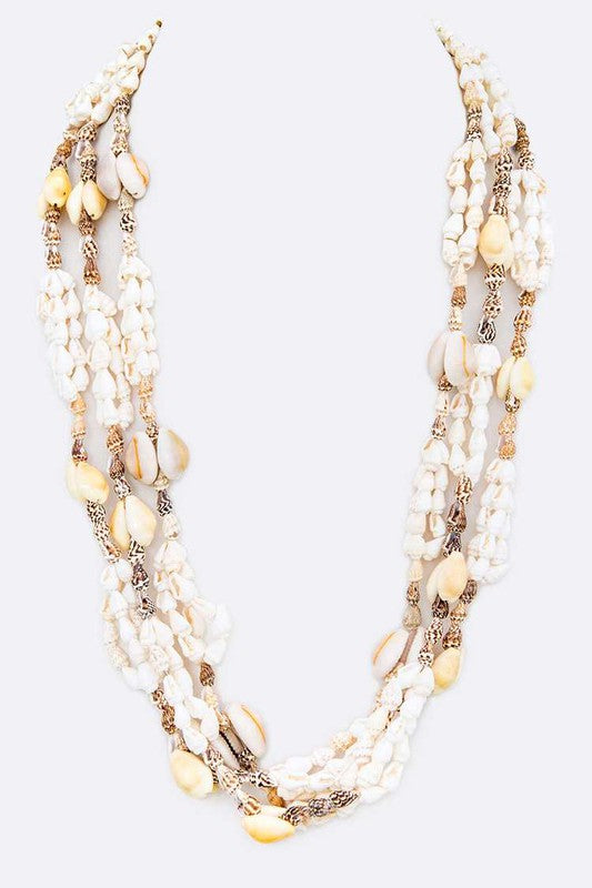 Shell Statement Necklace