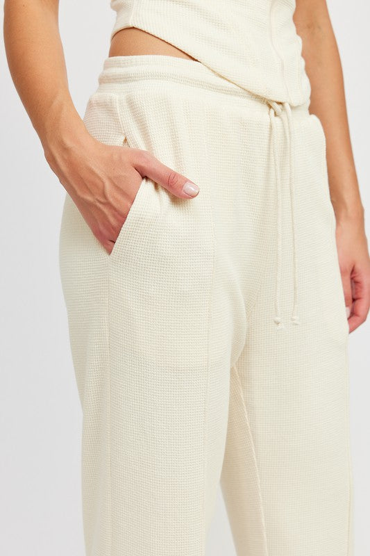 Drawstring Pocket Pants