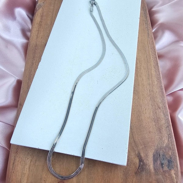 Luxe Herringbone Chain