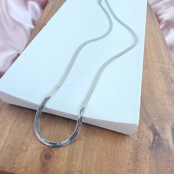 Luxe Herringbone Chain