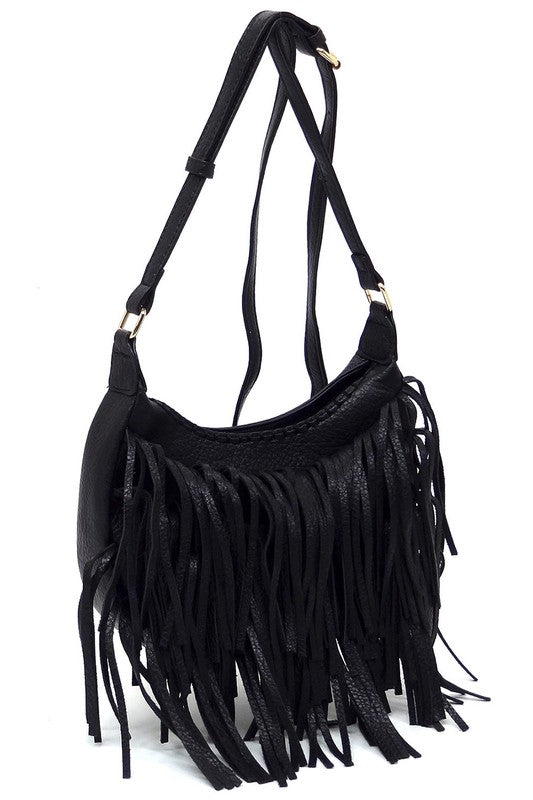 Fringe Hobo Bag