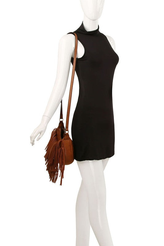 Fringe Hobo Bag