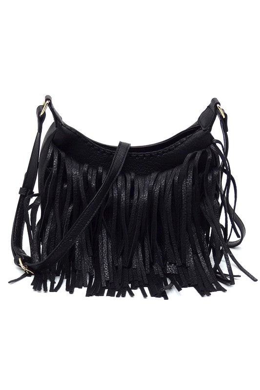 Fringe Hobo Bag
