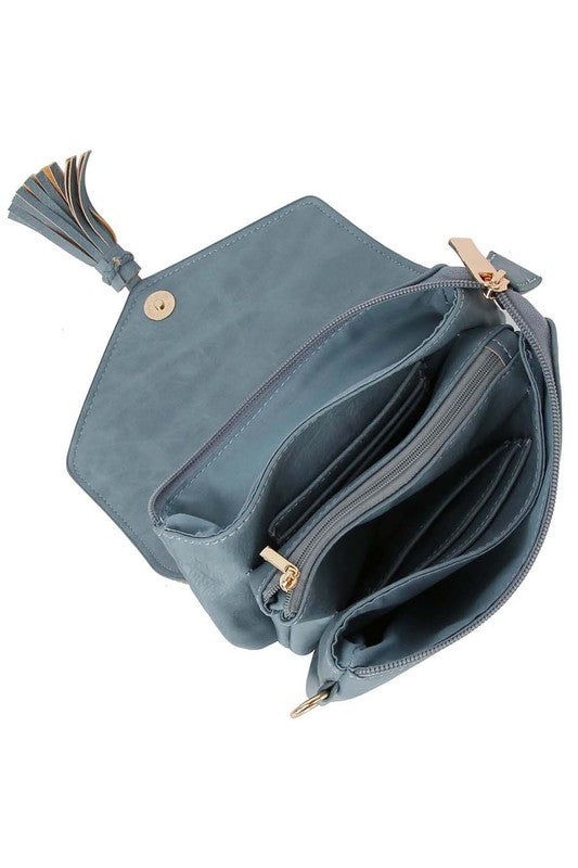 Tassel Flap Bag