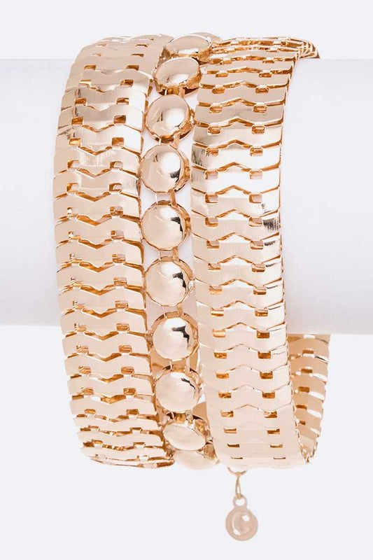 Multi-Row Chain Bracelet