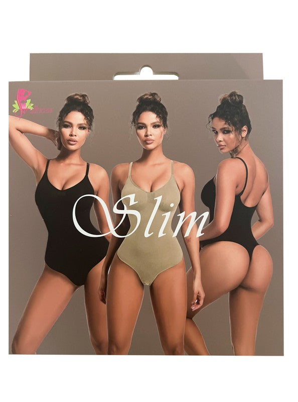 Seamless Sculpt Thong Bodysuit 9253