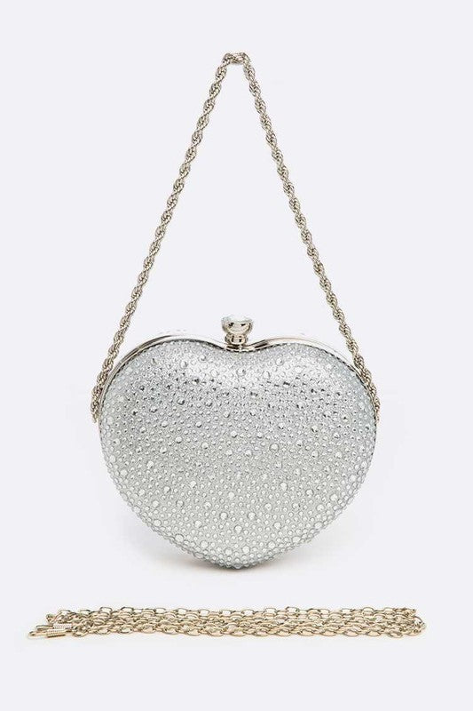 Rhinestone Convertible Clutch