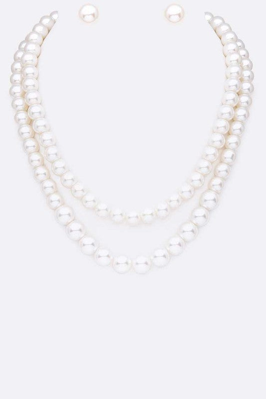 Glass Necklace Set