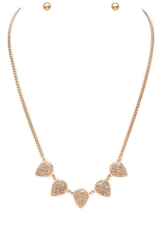 Pear Necklace Set