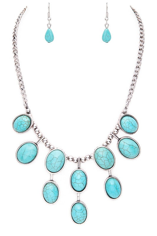 Turquoise Statement Set