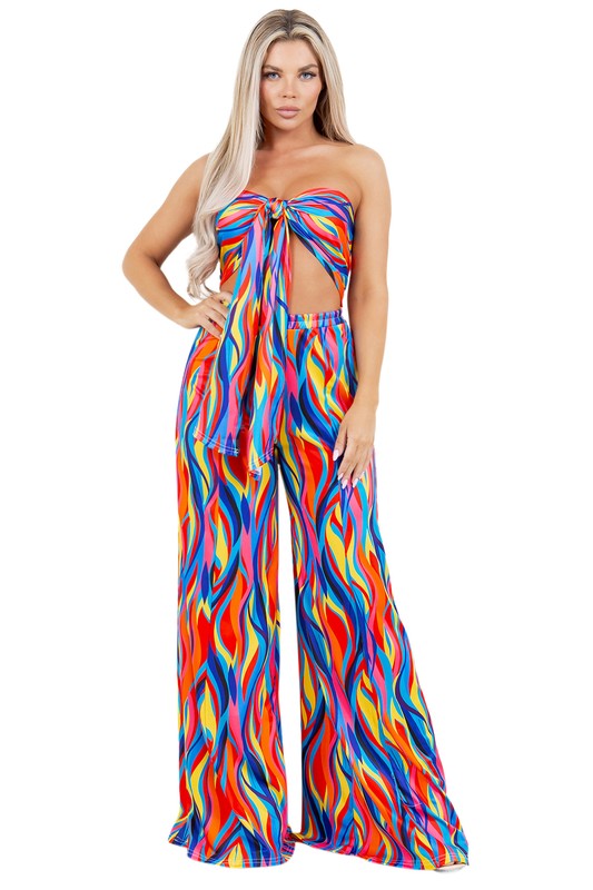 Wide Pants Set