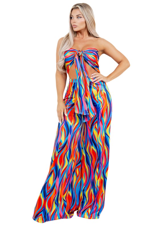 Wide Pants Set