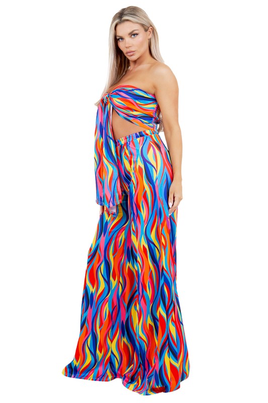 Wide Pants Set