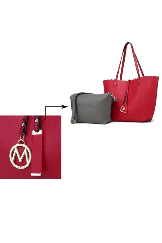 Reversible Shopper Tote Set