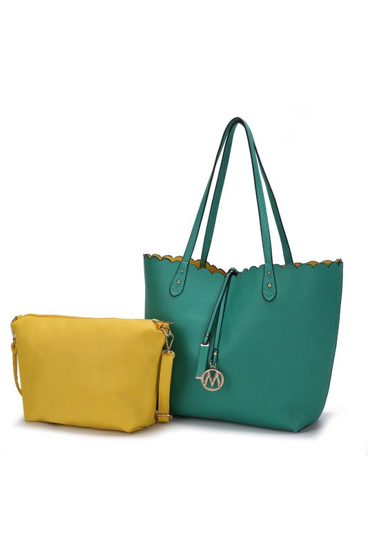 Reversible Shopper Tote Set