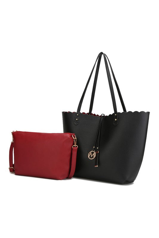 Reversible Shopper Tote Set