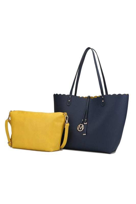 Reversible Shopper Tote Set