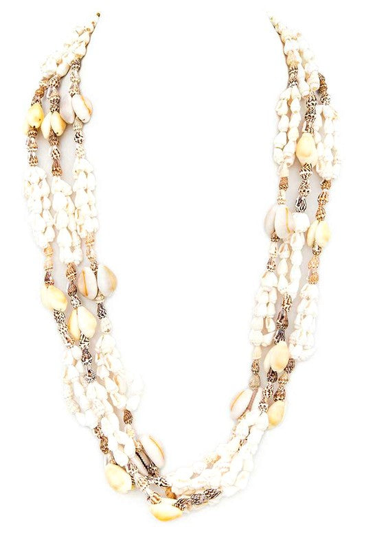 Shell Statement Necklace