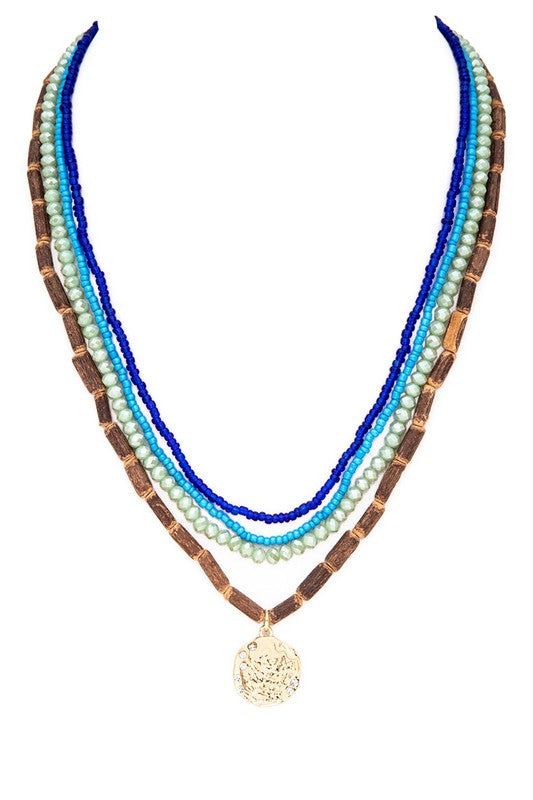 Beads Pendant Necklace