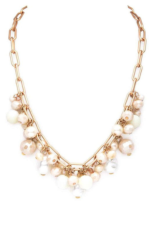 Fringe Beads Necklace