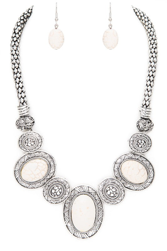 Western Bib Necklace Set