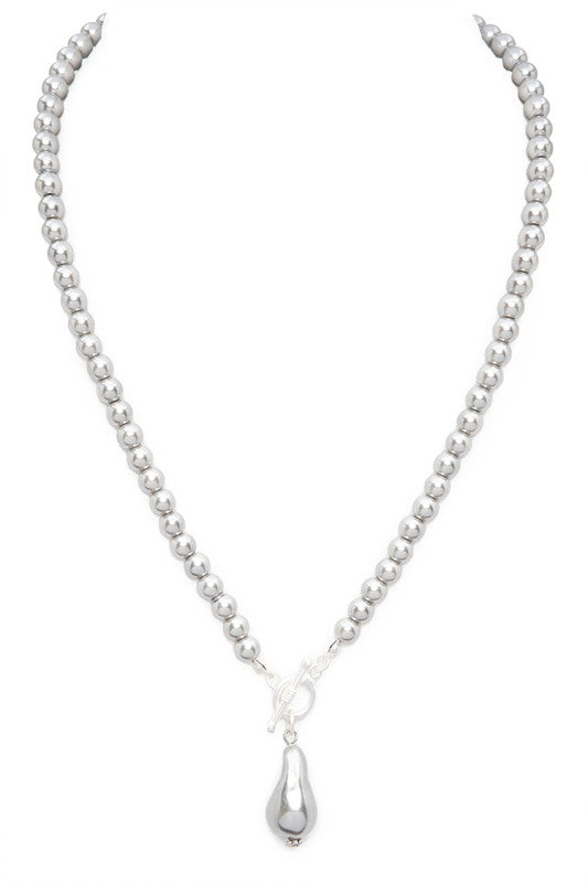 Beaded Toggle Necklace