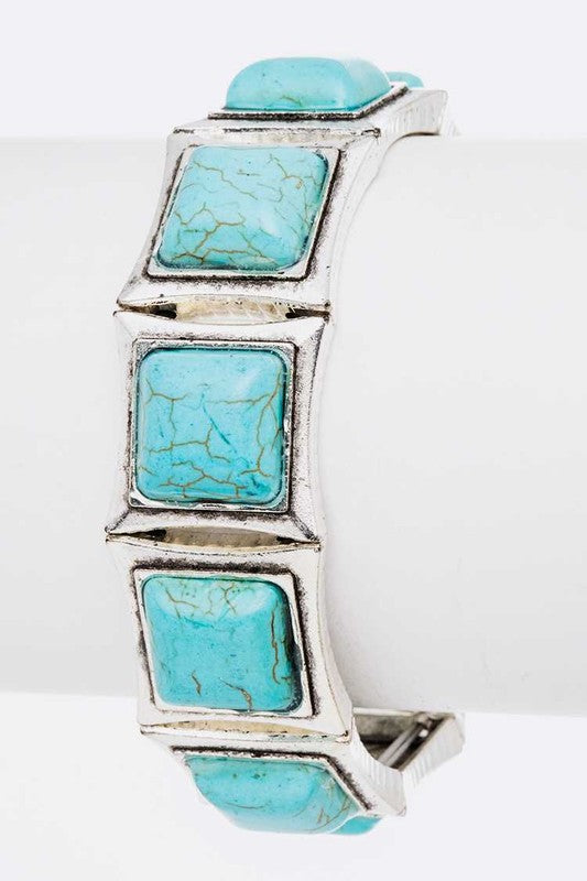 Stretch Square Bracelet