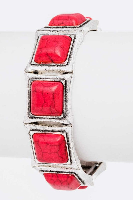 Stretch Square Bracelet