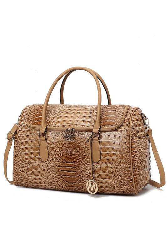 Vegan Leather Duffle Bag
