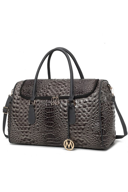 Vegan Leather Duffle Bag