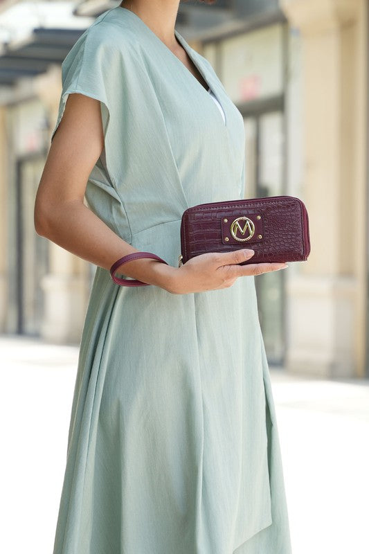 Vegan Leather Satchel Set