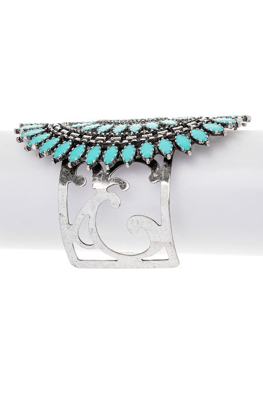 South Western Oversize Cuff Bracelet
