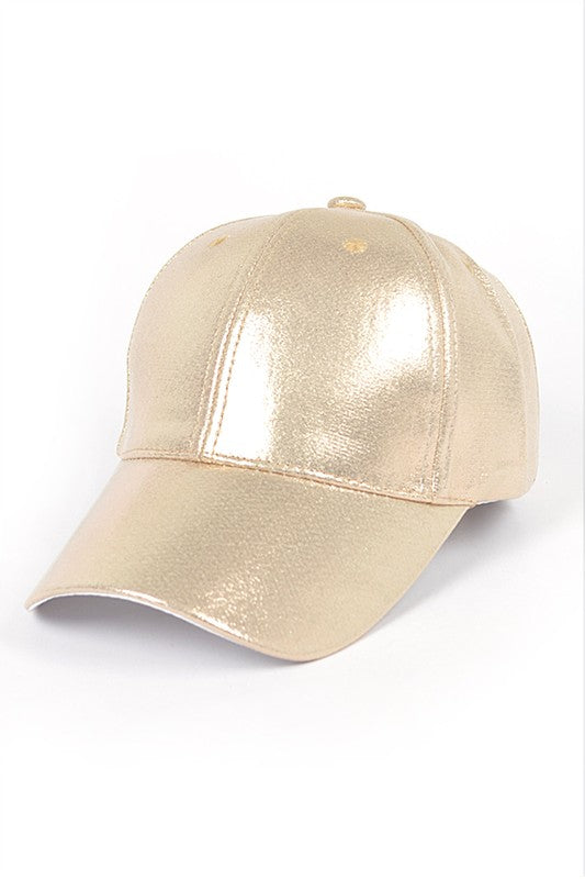 Metallic Fashion Cap
