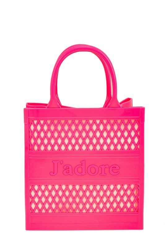 Mesh Jelly Handbag