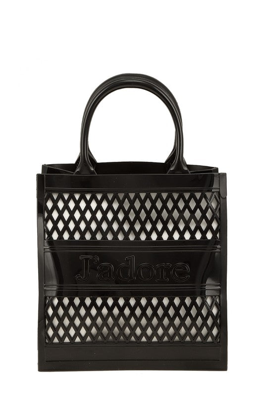 Mesh Jelly Handbag