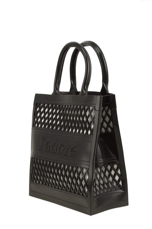 Mesh Jelly Handbag