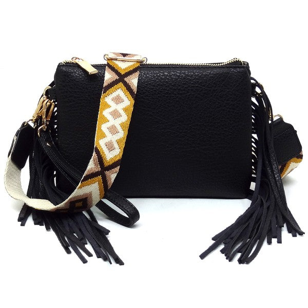 Aztec Clutch Crossbody Bag